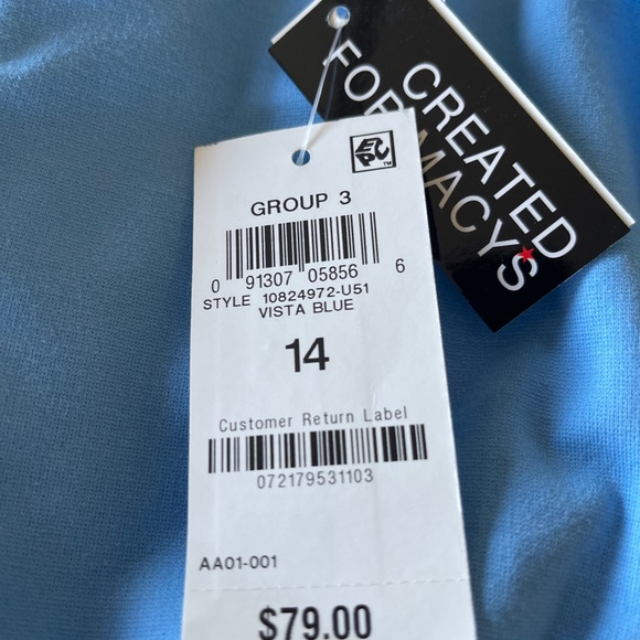 NWT Created for Macys Suit Separates Straight Leg Pants (Size 14) - Picture 4 of 5